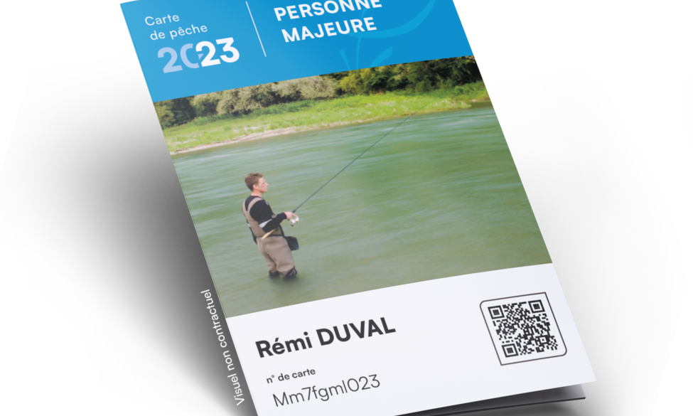 Les cartes de pêche 2023 sont disponibles !
